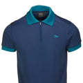 Aaron James State Blue Golf Polo