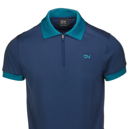 Aaron James State Blue Polo