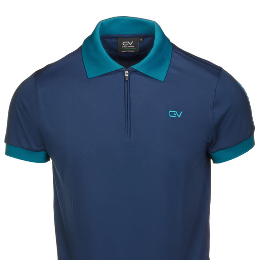 Aaron James State Blue Polo