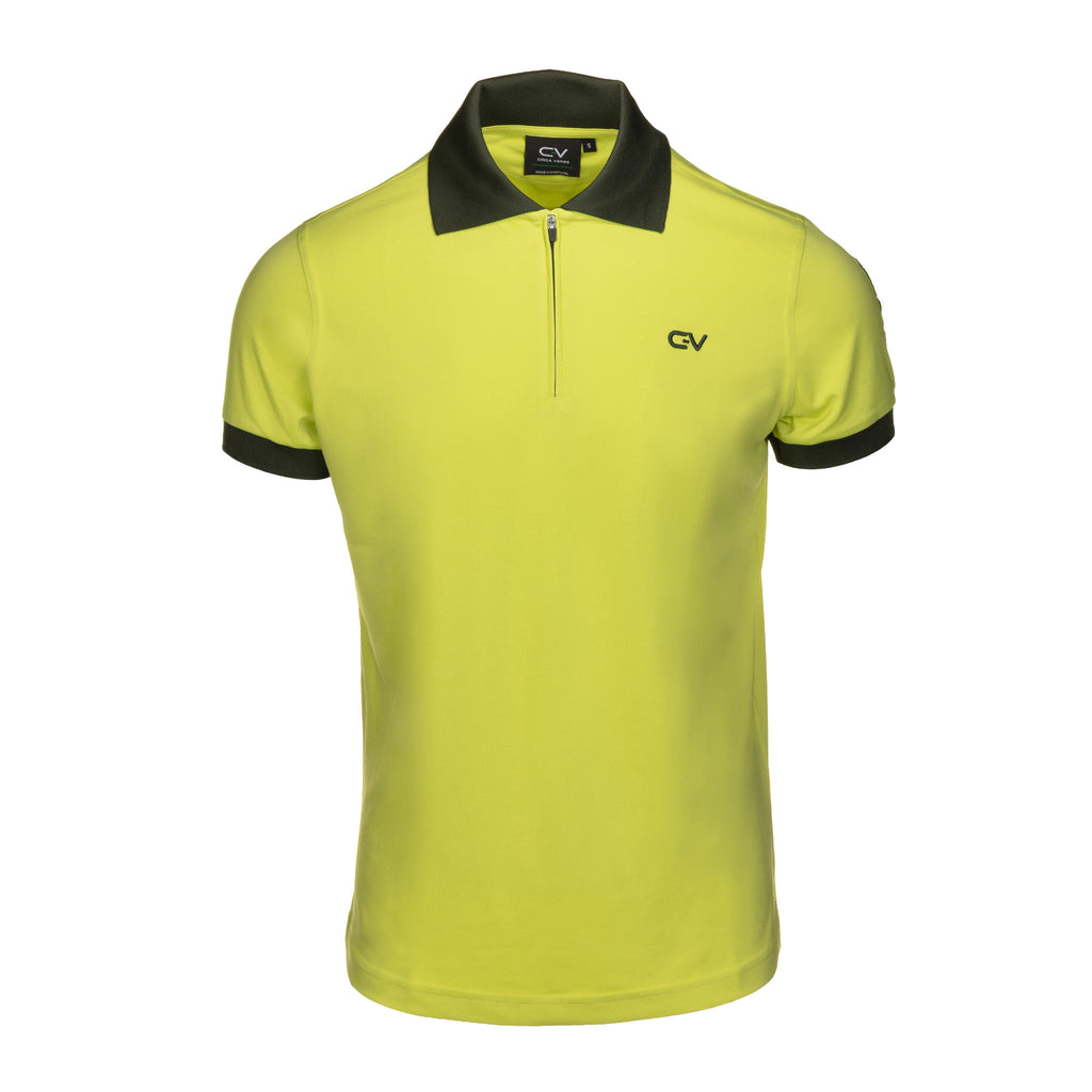 Aaron James Wild Lime Golf Polo