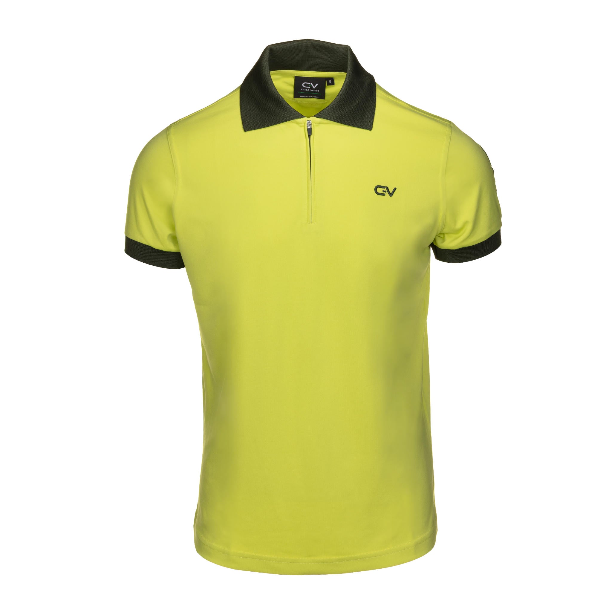 Aaron James Wild Lime Golf Polo
